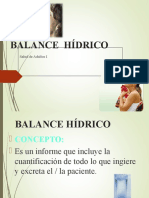 Balance Hídrico