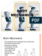 Body Mechanics