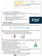 Devoir de Contrôle N°1 Lycée Pilote - Sciences Physiques - 3ème Sciences Exp (2019-2020) MR Amine Touati