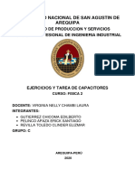 Tarea y Exposición Capacitores