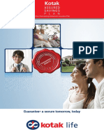 Kotak Assured Savings Plan Brochure1