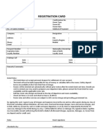 Registration Form