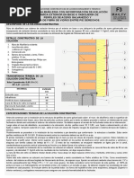 f3 Solucion Constructiva Muro Alba+Æiler+Ìa+Lana Fibra de Vidrio