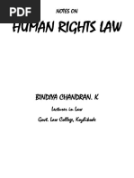 NOTES Human Rights Law