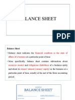 Balance Sheet