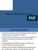 Tema 9 Ácidos Nucleicos