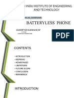 Battery Less Phone