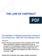 2) Law of Contract