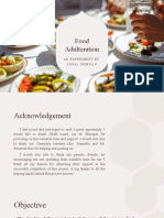 Food Adulteration