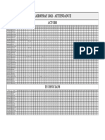 Attendance Sheet - Sheet1