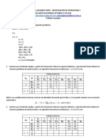 Taller Parcial Investigacion de Operaciones 1