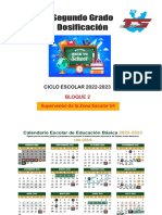 Dosificación Segundo Bloque 2 2022-2023