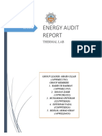 Energy Audit Report