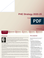 Public Health England (PHE) Strategy 2020 - 2025