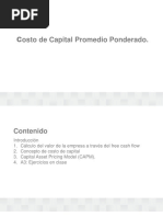 Costo de Capital