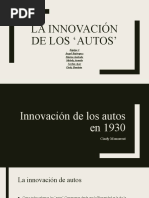 Innovación Automovilistica Actualizada 2