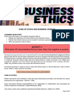 Code of Ethics