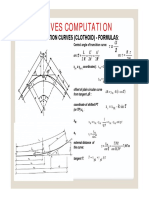 Practice 02b - CURVES COMPUTATION-PLAIN CIRCULAR ARC and TRANSITIONS