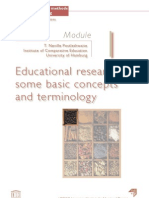 Educational Research: Some Basic Concepts and Terminology