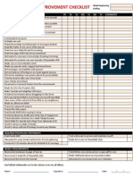 Ramadan Self Improvement Checklist