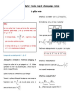 2eme Principe de La Thermodynamique L Entropie Cours