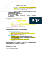 Ictericia Neonatal