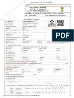 Application Details - Railway Recruitment Board