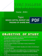 Indian Capital Market and Online