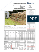 Planilla Control Geomecanico Taludes - Arval Developers - Rev - 00