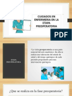 Cuidados Preoperatorios