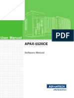 APAX-5520 Software Manual Ver1