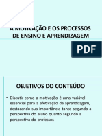 TEXTO 9 (Slides) - Motivacao e Aprendizagem - Abcdpdf - PDF - para - PPT