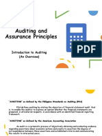 Introduction To Auditing PDF