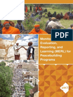 PACT - MERL For Peacebuilding Programs - Sept 2016 - Final