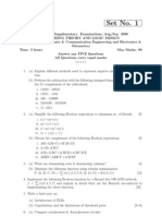 r05220403 Switching Theory and Logic Design