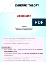 Econometrics by Shalabh Sir