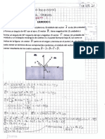 Deber 1 - Ejercicios de Vectores