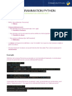 Programmation Python POO