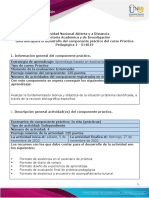 Guía de Actividades y Rúbrica de Evaluación - Unidad 3 - Escenario 4 - Componente Práctico - Práctica Educativa y Pedagógica