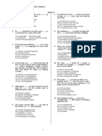 Tenses Test3