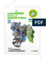 Unidad Regional - Plan de Gobierno Regional de Piura - 13062022