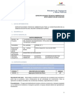 Especificaciones Ambientales Uem Gonzalez Suárez