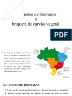 Briquetes de Biomassa e Briquetes de Carvão Vegetal