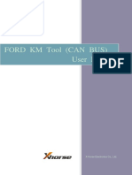 Ford KM Tool Can Bus User Manual Carsets - Co.uk