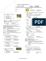 Soal Pas B.ing KLS 7 - Websiteedukasi