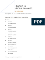 Ch9 Yr11 Trigonometric Functions