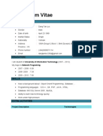 CV Dangtanloc