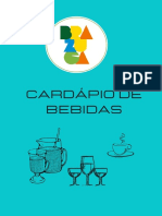 Cardápio Bebidas