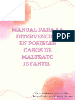 Manual para La Intervención en Posibles Casos de Maltrato Infantil