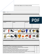 Permiso Escrito para Trabajo de Alto Riesgo (PETAR)